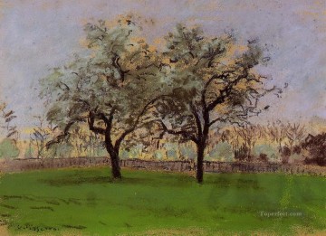 Manzanos en pontoise Camille Pissarro paisaje Pinturas al óleo